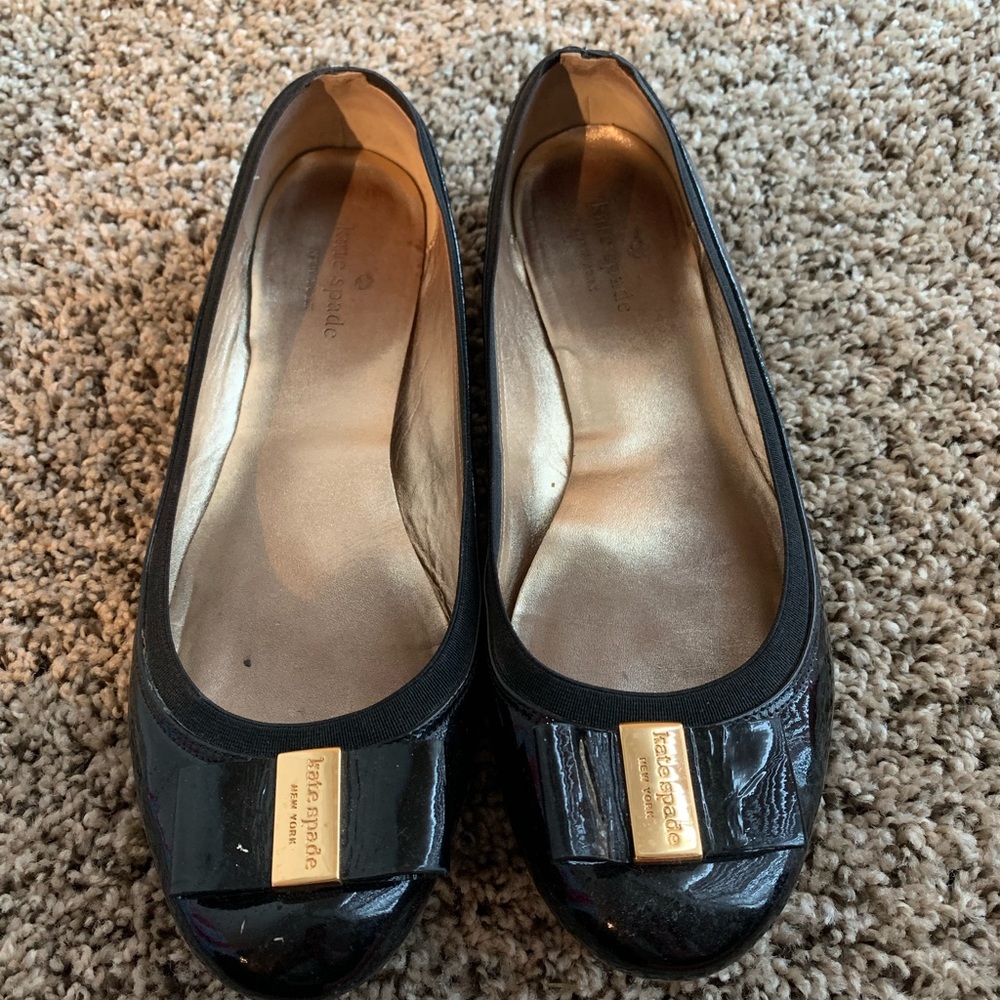Black Kate Spade flats